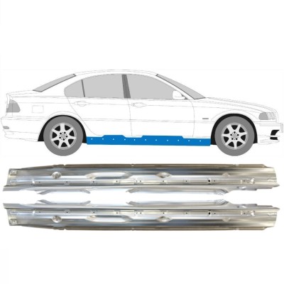 Kompletní práh na BMW 3 E46 1998-2006 / Levá+Pravá / Sada 14997