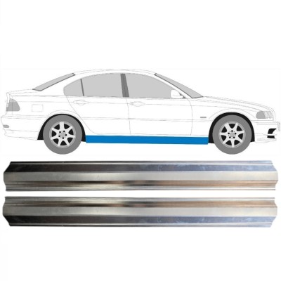 Opravný plech prahu na BMW 3 E46 1998-2006 / Levá+Pravá / Sada 14964