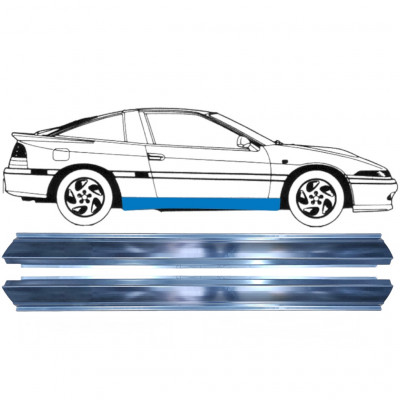 Opravný plech prahu na Mitsubishi Eclipse 1989-1995 / Sada 11333