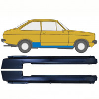 Opravný plech prahu na Ford Escort 1974-1980 / Levá+Pravá / Sada 10729