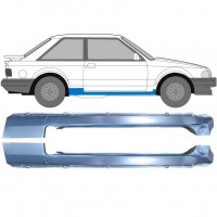 Kompletní práh na Ford Escort 1980-1986 / Levá+Pravá / Sada 9503