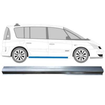 Opravný plech spodní části prahu na Renault Espace 2002-2015 / Levá = Pravá (symetrická) 14986