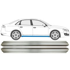 Opravný plech prahu na Seat Exeo 2008-2013 / Levá+Pravá / Sada 12613