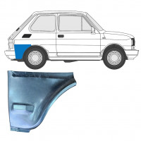 Opravný plech zadního blatníku spodní část na Fiat 126p 1985-1994 / Pravá 7581