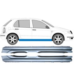 Kompletní práh na Skoda Fabia I 1999-2007 / Levá+Pravá / Sada 9262