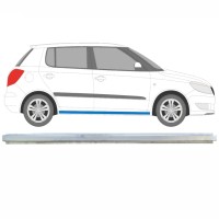 Opravný plech prahu vnitřní na Skoda Fabia II 2007-2015 / Levá = Pravá (symetrická) 16892