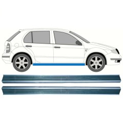 Opravný plech prahu na Skoda Fabia I 1999-2007 / Levá = Pravá (symetrická) / Sada 10313