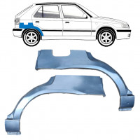 Lem zadního blatníku na Skoda Felicia 1994-2001 / Levá+Pravá / Sada 10590