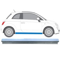 Opravný plech spodní části prahu na Fiat 500 2007-2018 / Pravá 16068