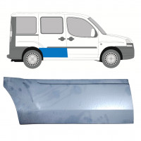 Opravný plech posuvných dveří na Fiat Doblo 2001-2010 / Pravá 7709