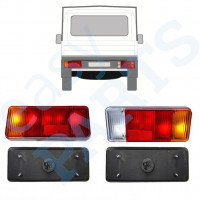 Zadní lampa na Fiat Ducato Boxer Relay 1994-2002 / Levá+Pravá / Sada 9757