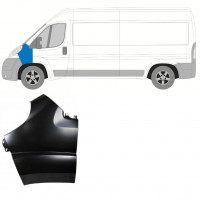 Přední blatník na Fiat Ducato 2006-2014 / Levá 7279