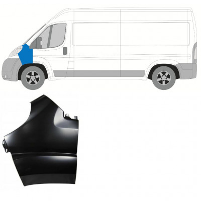 FIAT DUCATO 2006-2014 PŘEDNÍ BLATNÍK / LEVÝ