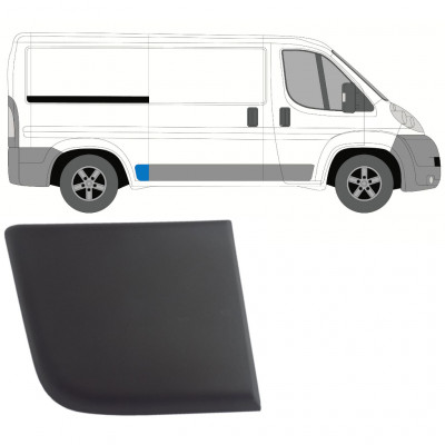 Zadní boční lišta na Fiat Ducato 2006- / Pravá 9019