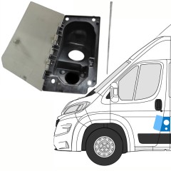 Dvířka palivové nádrže EURO 6 ADBLUE na Fiat Ducato 2014-2018 / Levá / Sada 10291
