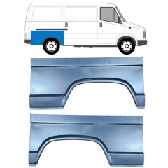 Lem zadního blatníku na Peugeot J5 1981-1994 / Levá+Pravá / Sada 13537