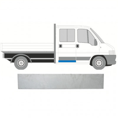 FIAT  DUCATO BOXER RELAY JUMPER DWOJITĂ CABINA 1994-2006 OPRAVA ZADNÍCH DVEŘÍ PANEL