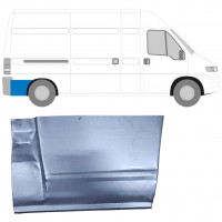 Opravný plech zadního blatníku zadní část na Fiat Ducato Boxer Relay 1994-2006 / Pravá 6483