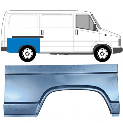 Lem zadního blatníku na Fiat Ducato / C25 / J5 1981-1994 / Pravá 6515
