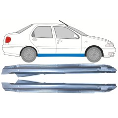 Kompletní práh na Fiat Siena 1997-2001 / Levá+Pravá / Sada 10073