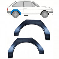 Lem zadního blatníku na Ford Fiesta 1983-1989 / Levá+Pravá / Sada 10373