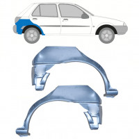 Lem zadního blatníku na Ford Fiesta 1995-1999 / Levá+Pravá / Sada 11023