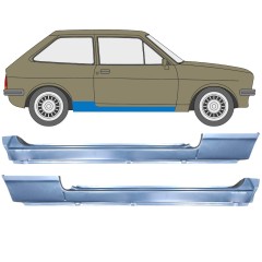 Kompletní práh na Ford Fiesta 1976-1983 / Levá+Pravá / Sada 12034