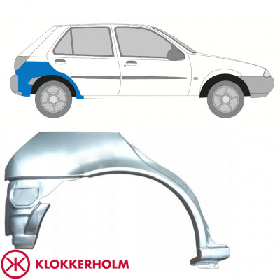 Lem zadního blatníku na Ford Fiesta 1995-1999 / Pravá 11021