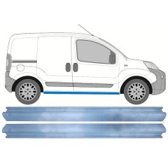 Opravný plech prahu na Peugeot Bipper 2007-2017 / Levá+Pravá / Sada 13252