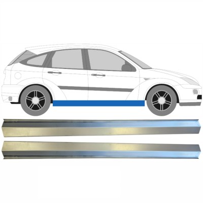 Opravný plech prahu na Ford Focus 1998-2004 / Levá+Pravá / Sada 14784