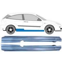 Kompletní práh na Ford Focus 1998-2004 / Levá+Pravá / Sada 9424