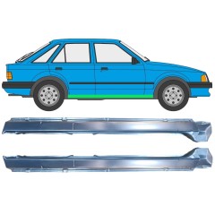 Kompletní práh na Ford Escort 1980-1986 / Levá+Pravá / Sada 9983