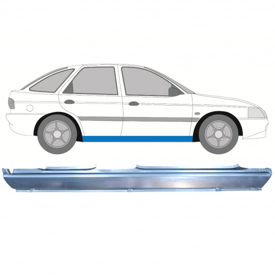 Kompletní práh na Ford Escort 1995-2000 / Pravá 8988