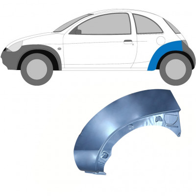 FORD KA 1996-2008 OPRAVA ZADNÍHO BLATNÍKU BLATNÍK / LEVÝ