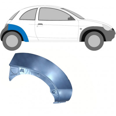 FORD KA 1996-2008 OPRAVA ZADNÍHO BLATNÍKU BLATNÍK / PRÁVA