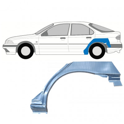 Lem zadního blatníku na Ford Mondeo 1993-2000 / Levá 8048