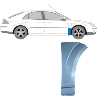 FORD MONDEO 2000-2007 OPRAVA PŘEDNÍHO BLATNÍKU / PRÁVA