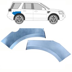 Lem zadního blatníku na Land Rover Freelander 2006-2016 / Levá+Pravá / Sada 10658