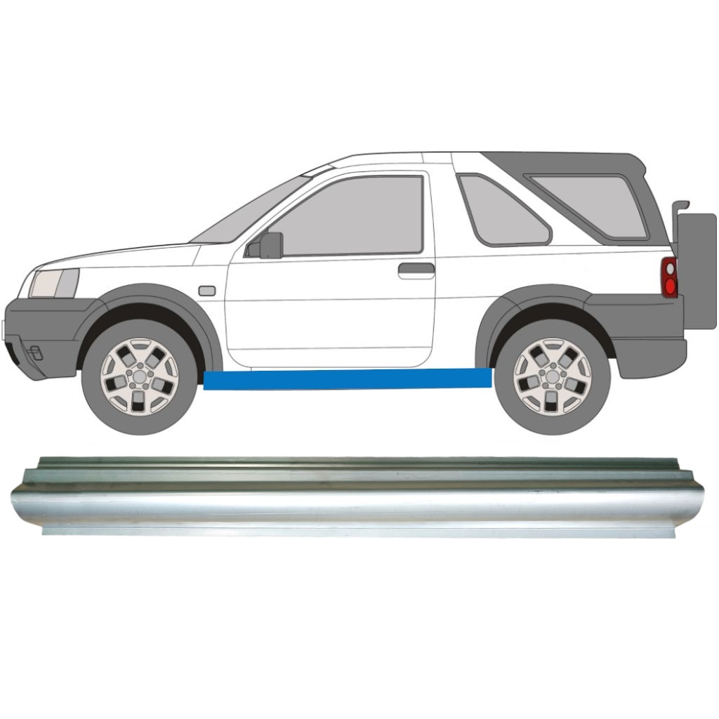 Opravný Plech Prahu Na Land Rover Freelander 1997-2006 / Levá 5276