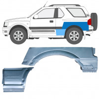 Lem zadního blatníku na Opel Frontera B 1999-2002 / Levá / Sada 12838