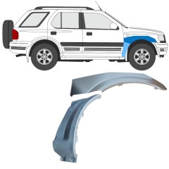 Opravný plech předního blatníku na Opel Frontera B 1999-2002 / Pravá / Sada 11202