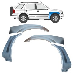 Opravný plech předního blatníku na Opel Frontera B 1999-2002 / Sada 11204