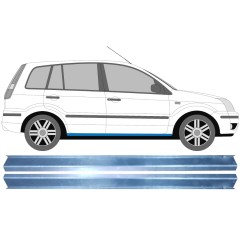 Opravný plech prahu na Ford Fusion 2002-2012 / Levá+Pravá / Sada 11376