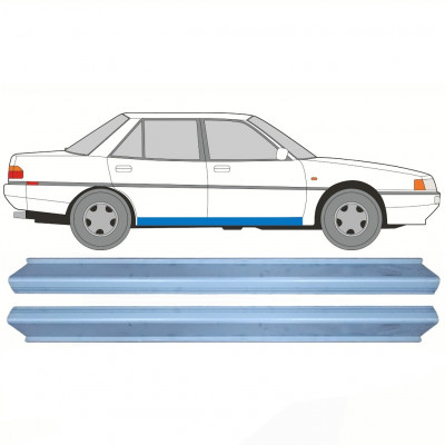 Opravný plech prahu na Mitsubishi Galant 1987-1993 / Levá = Pravá (symetrická) / Sada 10597