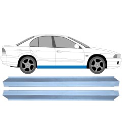 Opravný plech prahu na Mitsubishi Galant 1996-2003 / Levá+Pravá / Sada 11358
