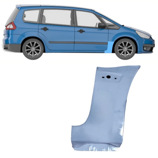 Opravný plech předního blatníku na Ford Galaxy 2006-2015 / Pravá 16178