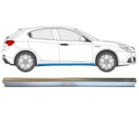Opravný plech spodní části prahu na Alfa Romeo Giulietta 2010-2020 / Pravá 15002 Opravný plech spodní části prahu na Alfa Romeo Giulietta 2010-2020 / Pravá 15002