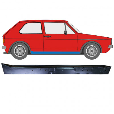 VW GOLF 1 1974- INTERNÍ OPRAVA PRAHU / PRÁVA