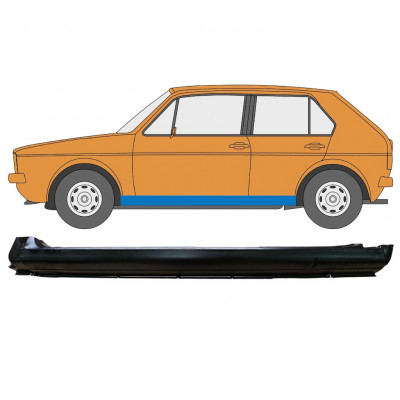 VW GOLF 1 1974- 5 DVEŘE OPRAVA PRAHU / LEVÝ