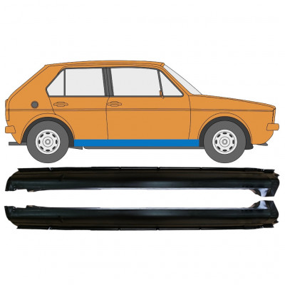 VW GOLF 1 1974- 5 DVEŘE OPRAVA PRAHU / NASTAVIT